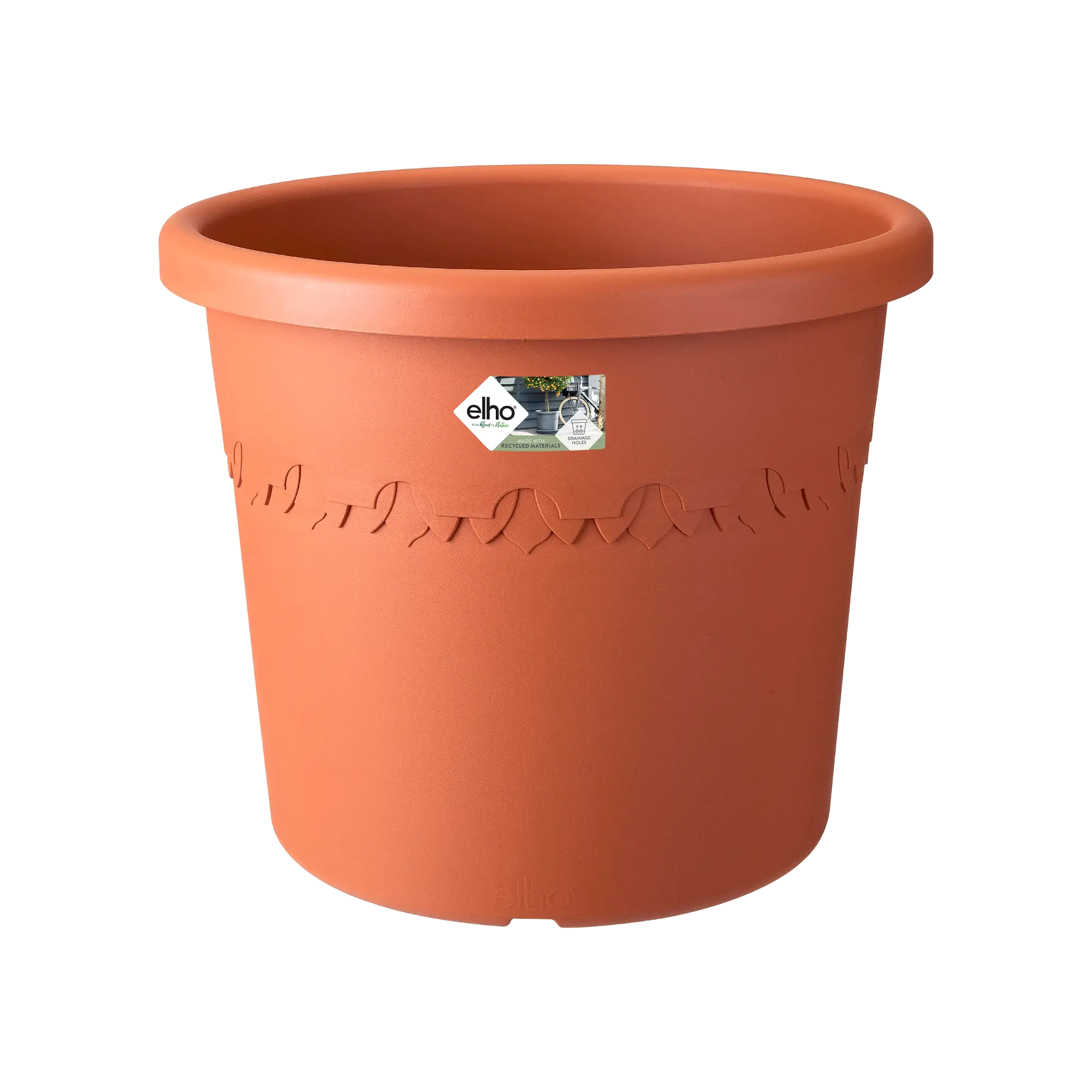 Elho Algarve Cilindro Wheels 48Cm (Terra) - Image 2