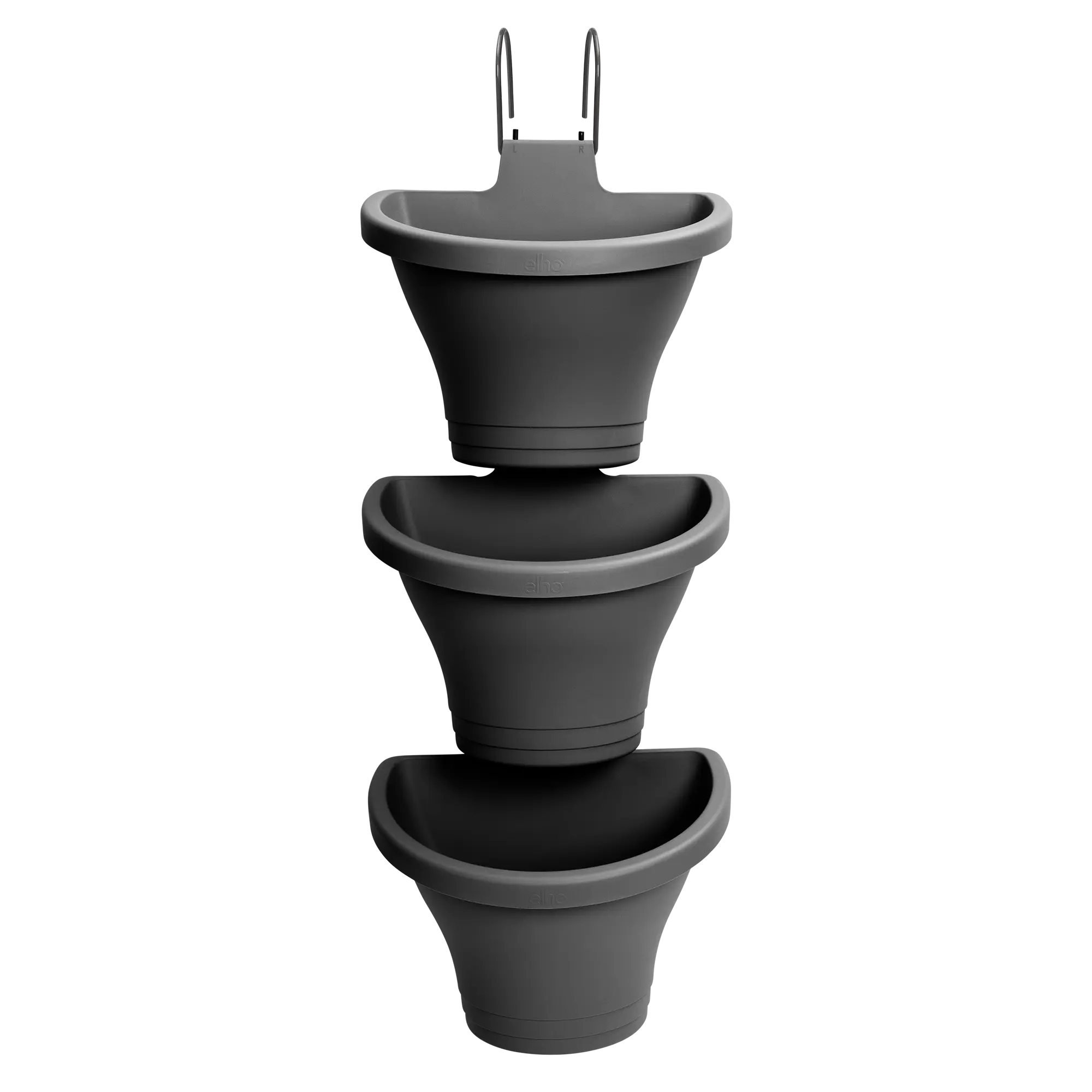 Elho Corsica Vertical Forest 24Cm Set/3 (Blue) - Image 2