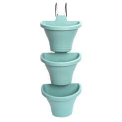 Elho Corsica Vertical Forest 24Cm Set/3 (Mint)
