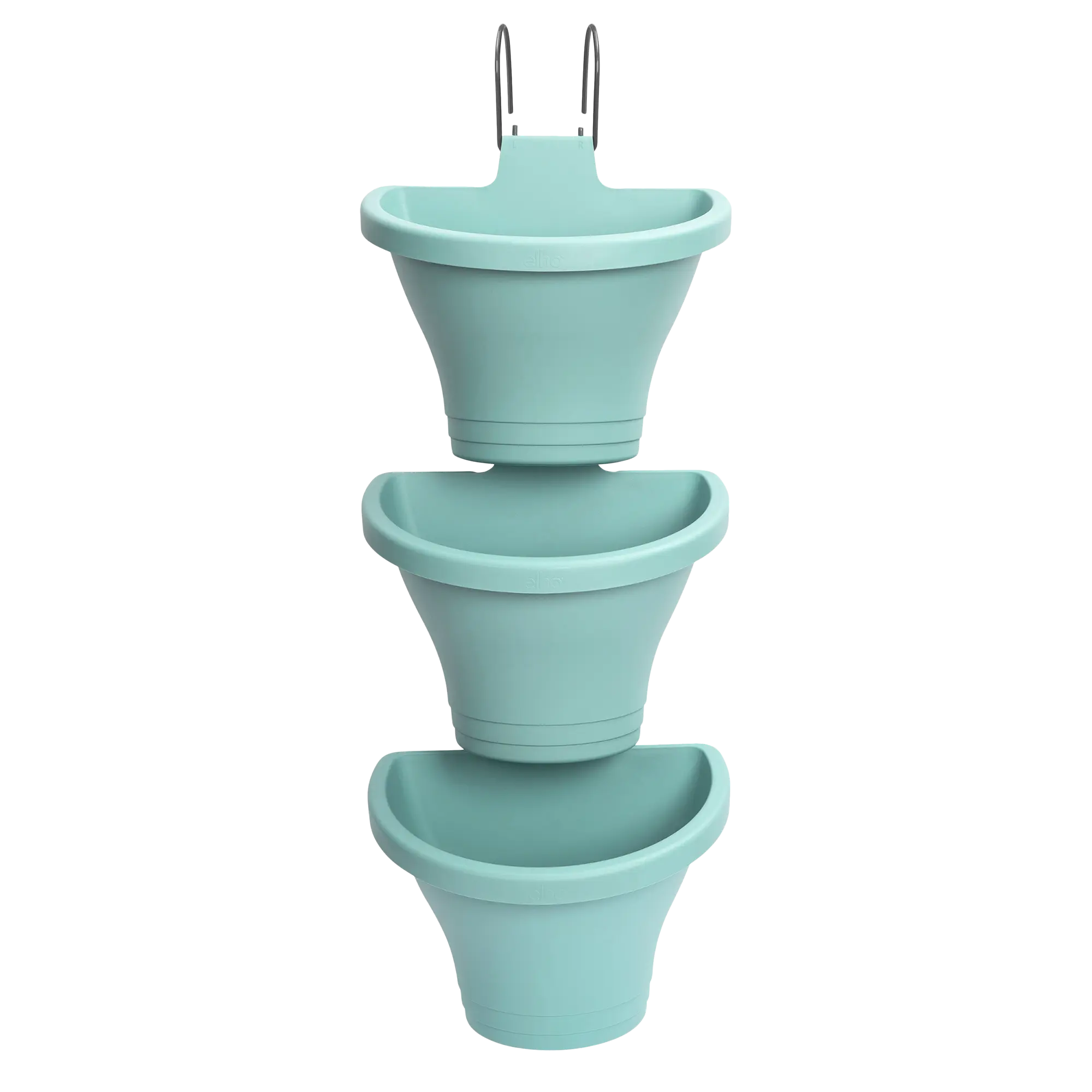 Elho Corsica Vertical Forest 24Cm Set/3 (Mint)