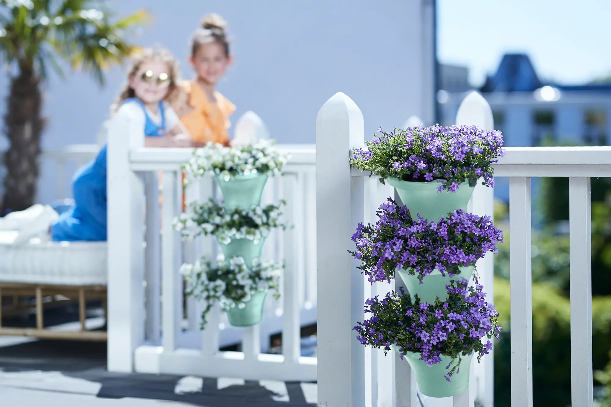 Elho Corsica Vertical Forest 24Cm Set/3 (Mint) - Image 5