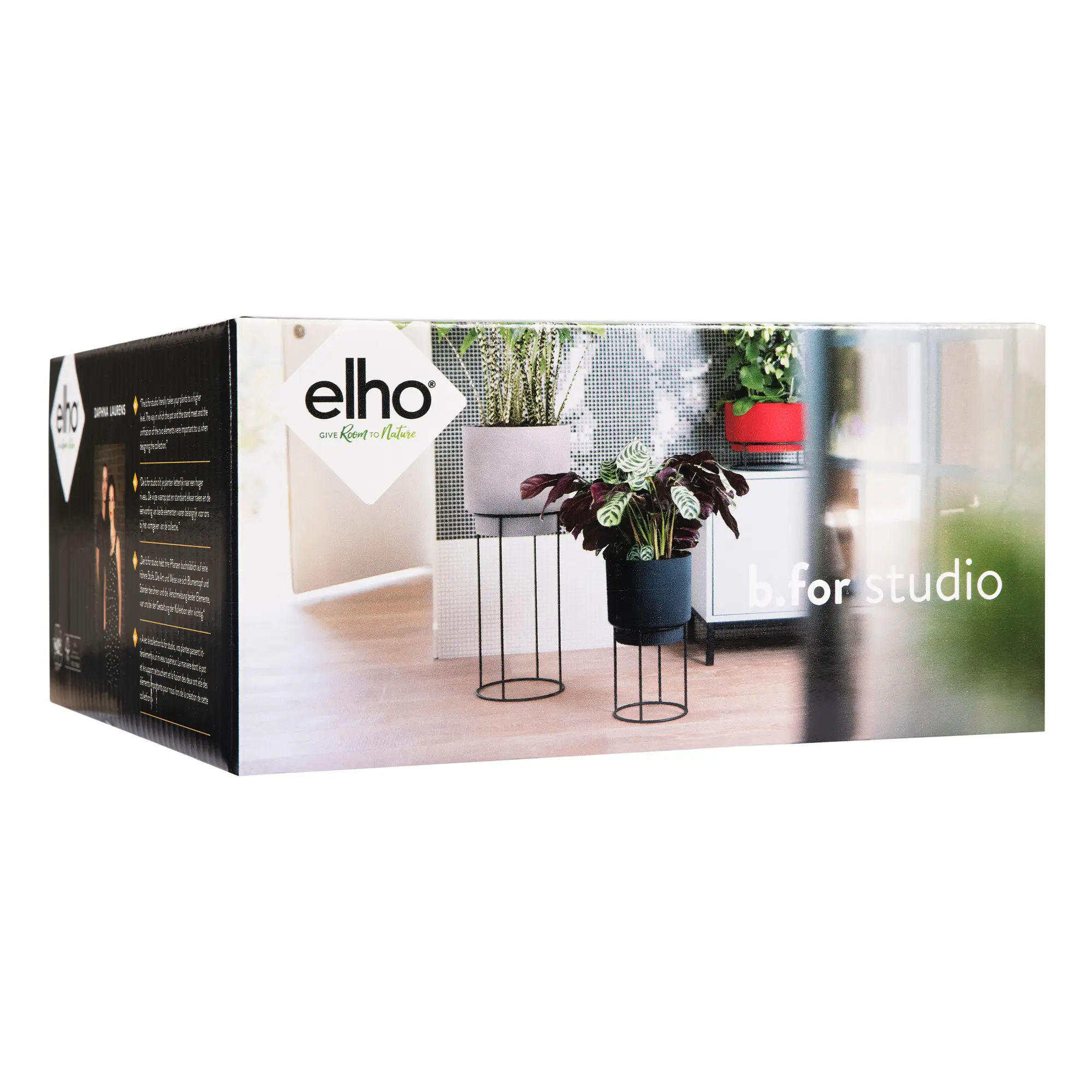 Elho B.For Studio Bowl 30cm (Black) - Image 4