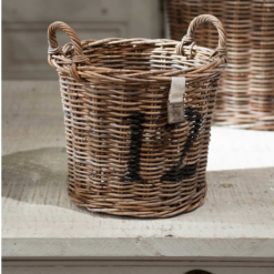 Merry Harriers Rustic Rattan Planter S
