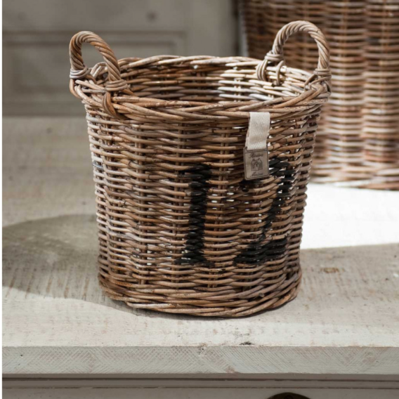 Merry Harriers Rustic Rattan Planter S
