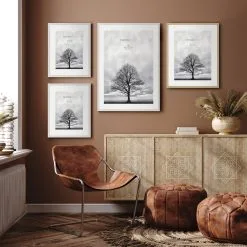 Incado Nordic Line Slim White, 50cmx70cm Wall Frame