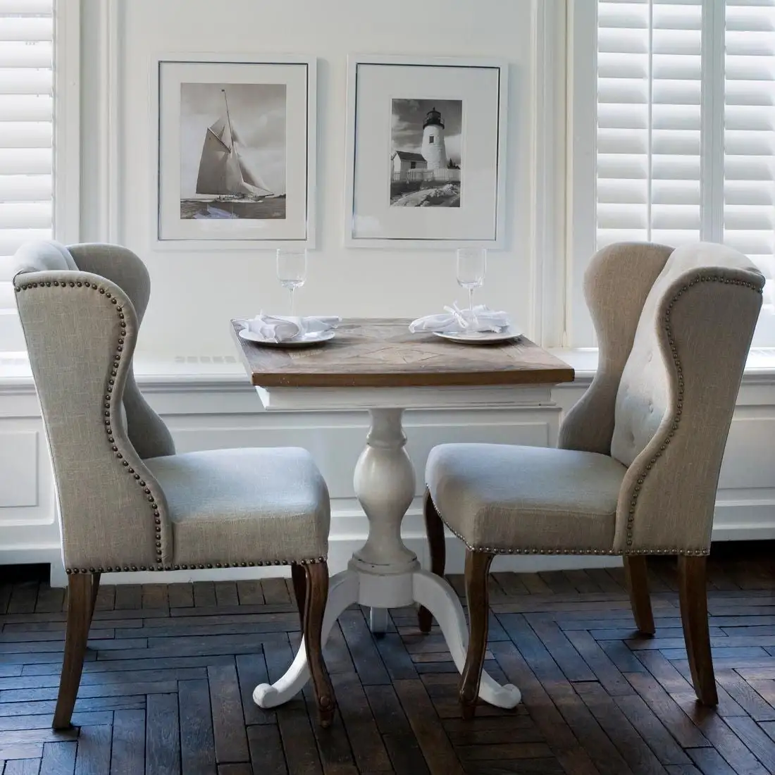 Chateau Belvedere Château Belvédère Wine Table, 70x70 Cm - Image 4