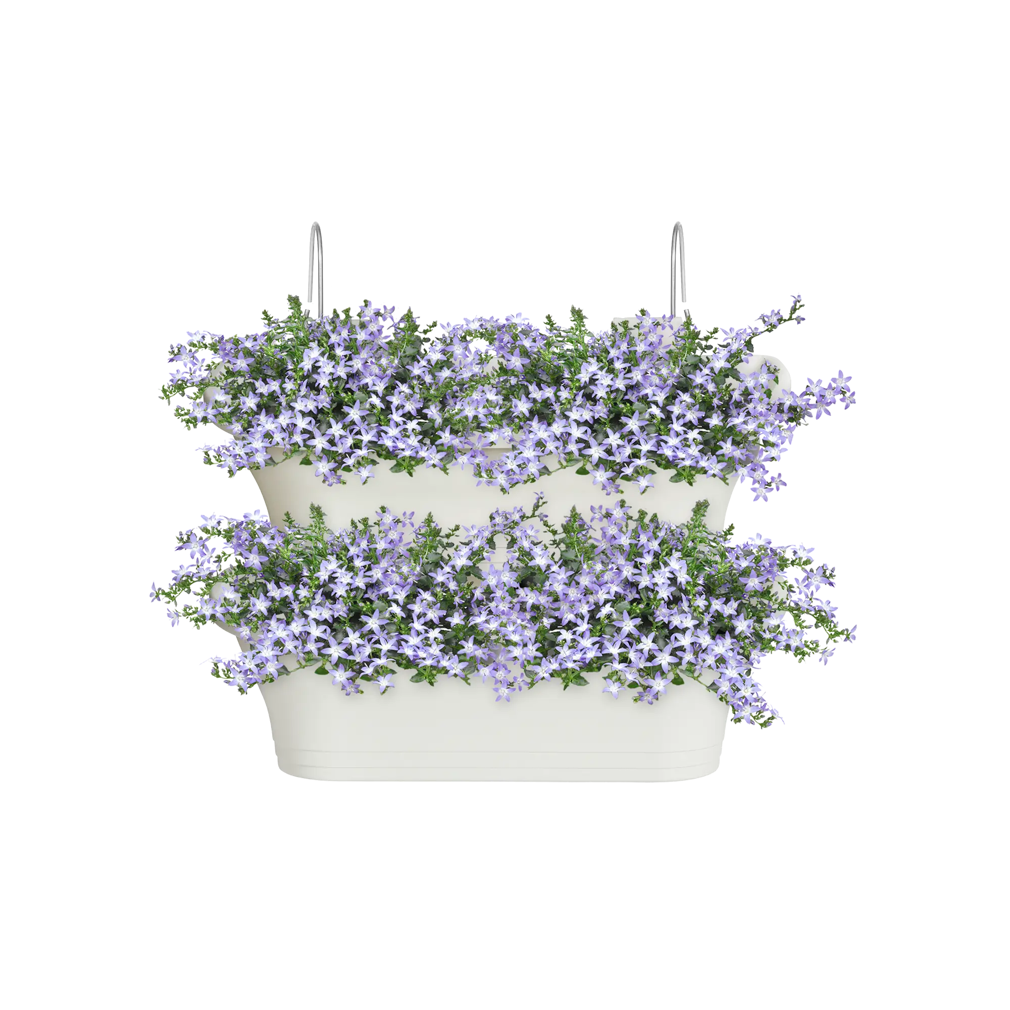 Elho Corsica Vert Forest Large Set 2 (White) - Image 4