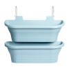 Elho Corsica Vert Forest Large Set 2 (Blue)
