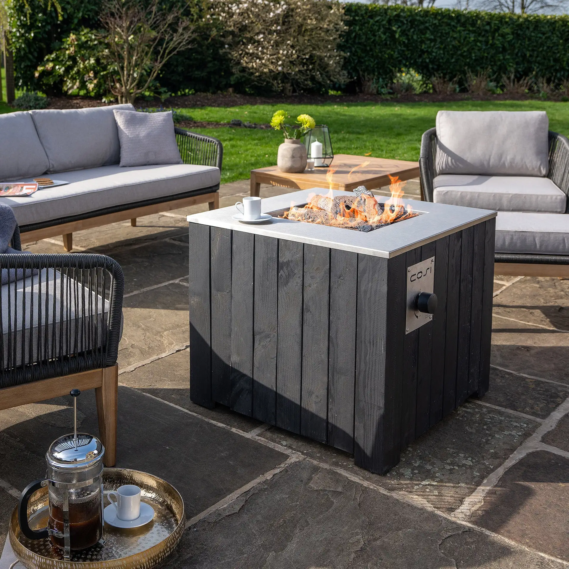 Cosicube 70 - Fire Pit (Black)