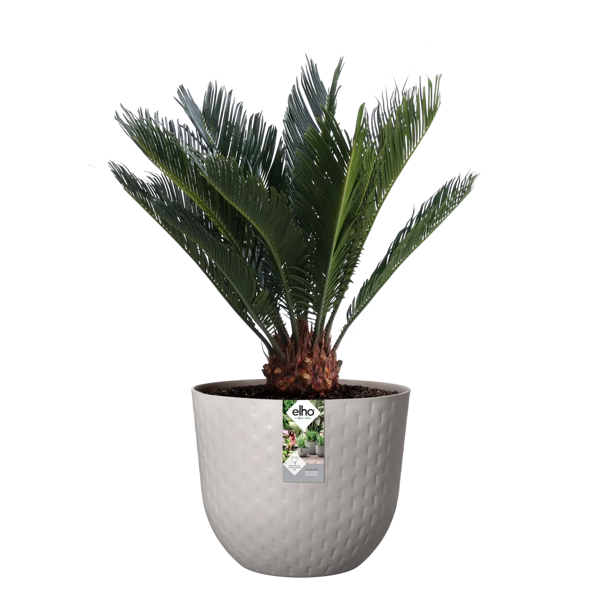 Elho Fuente Grains Round 30Cm (Grey) - Image 4