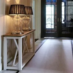 Chateau Chassigny Château Chassigny Side Table With Shelf, 160cm X 46cm