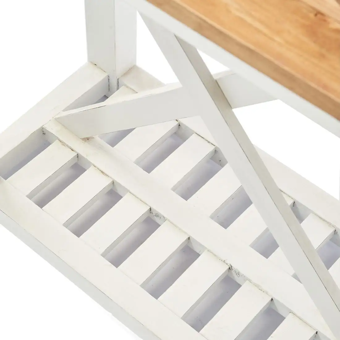 Chateau Chassigny Château Chassigny Side Table With Shelf, 160cm X 46cm - Image 5