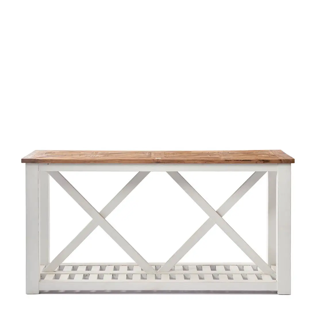 Chateau Chassigny Château Chassigny Side Table With Shelf, 160cm X 46cm - Image 6