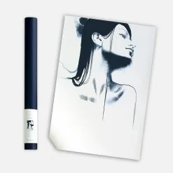 Incado Blue Lady, 50cmx70cm Wall Art