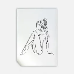 Incado Lady II, 50cmx70cm Wall Art