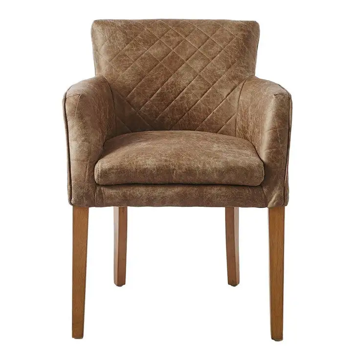 Riviera Maison Waverly Dining Armchair, Pellini, Coffee