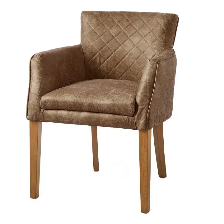 Riviera Maison Waverly Dining Armchair, Pellini, Coffee - Image 3