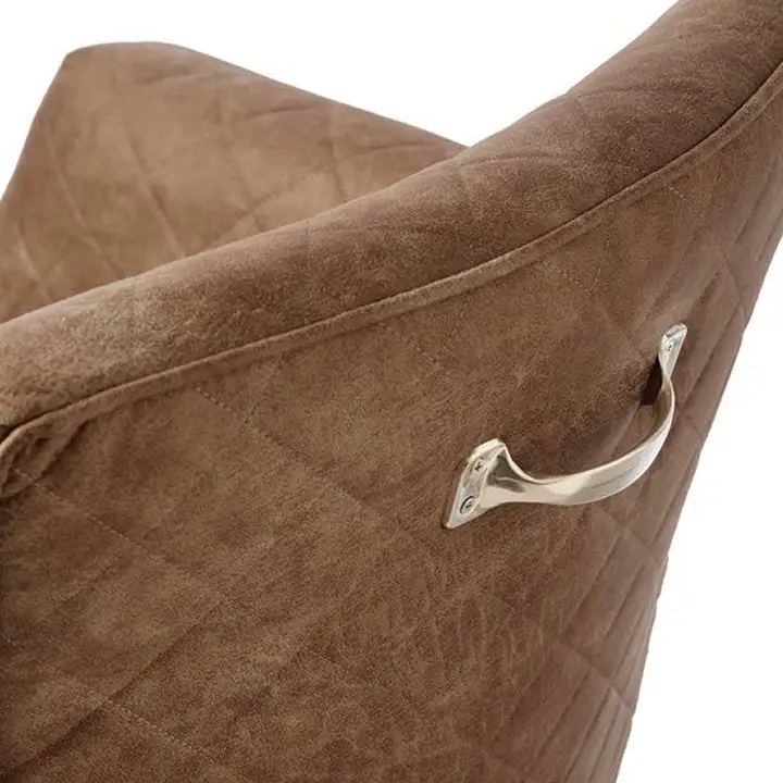 Riviera Maison Waverly Dining Armchair, Pellini, Coffee - Image 6