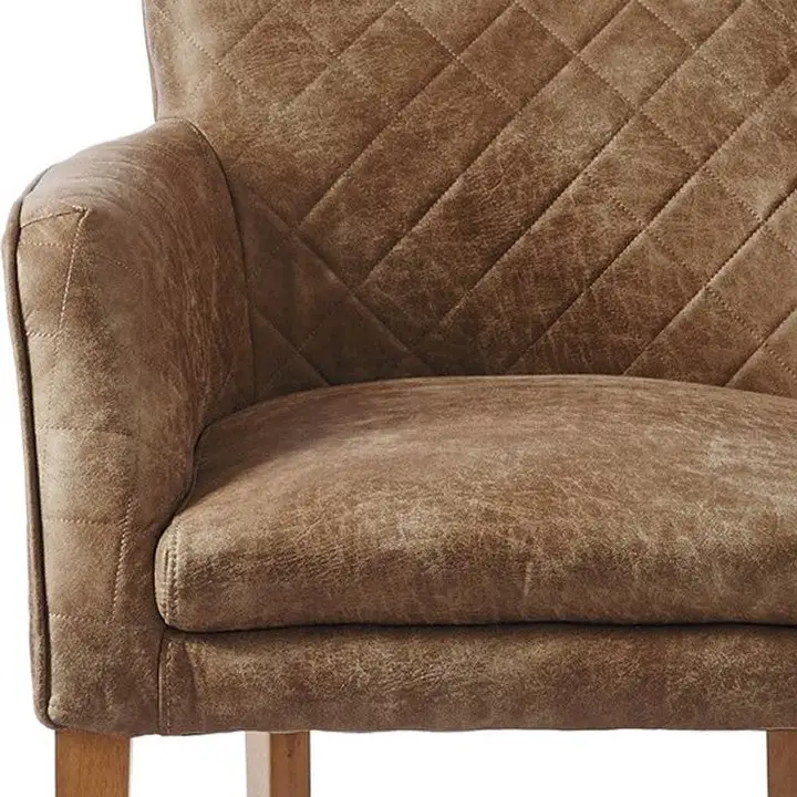 Riviera Maison Waverly Dining Armchair, Pellini, Coffee - Image 7