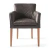Waverly Dining Armchair, Pellini, Espresso