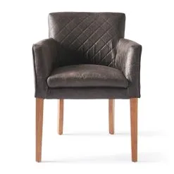 Waverly Dining Armchair, Pellini, Espresso