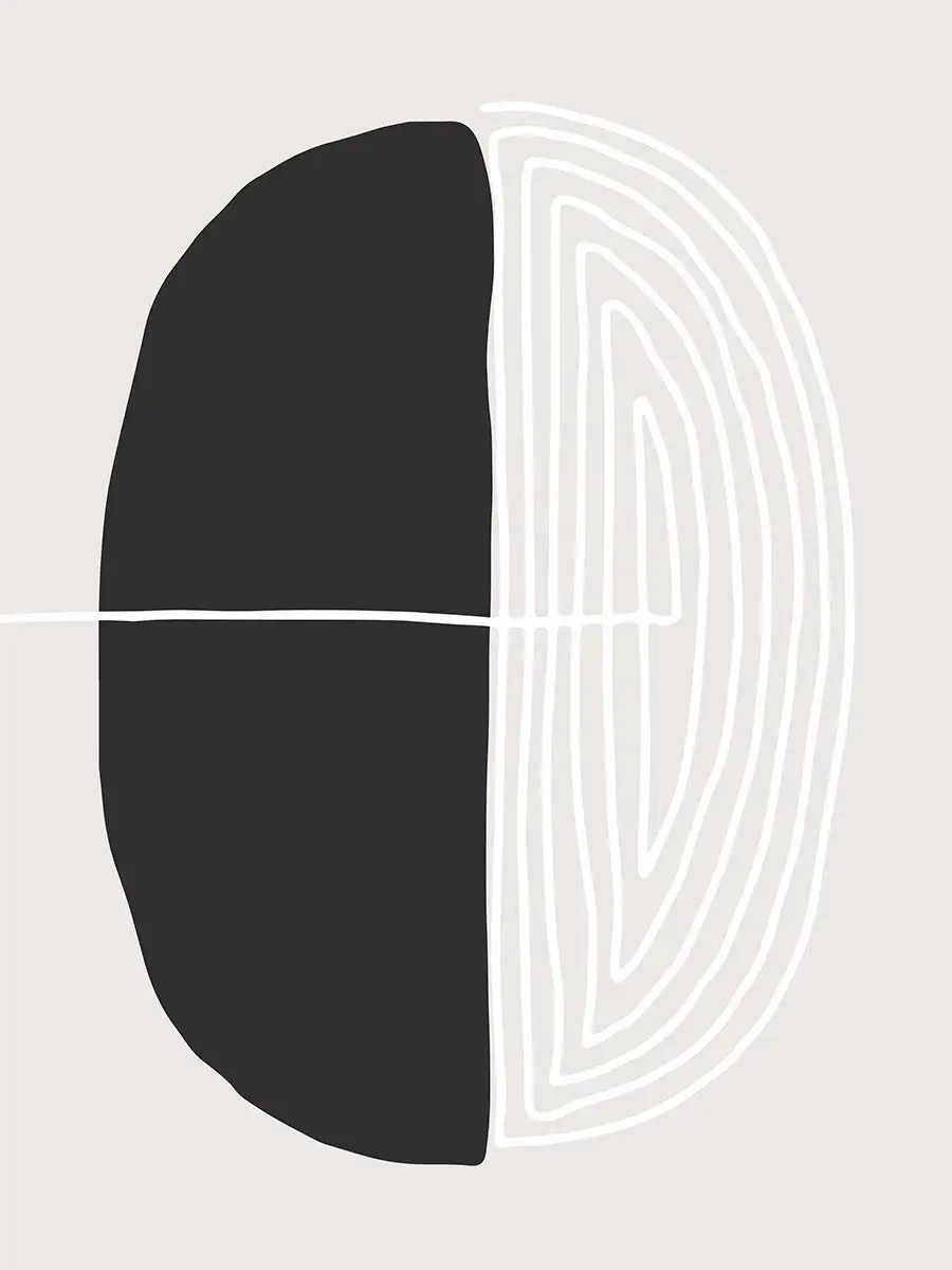 Incado Feminine Doodles I, 90cmx120cm Canvas Print - Image 2