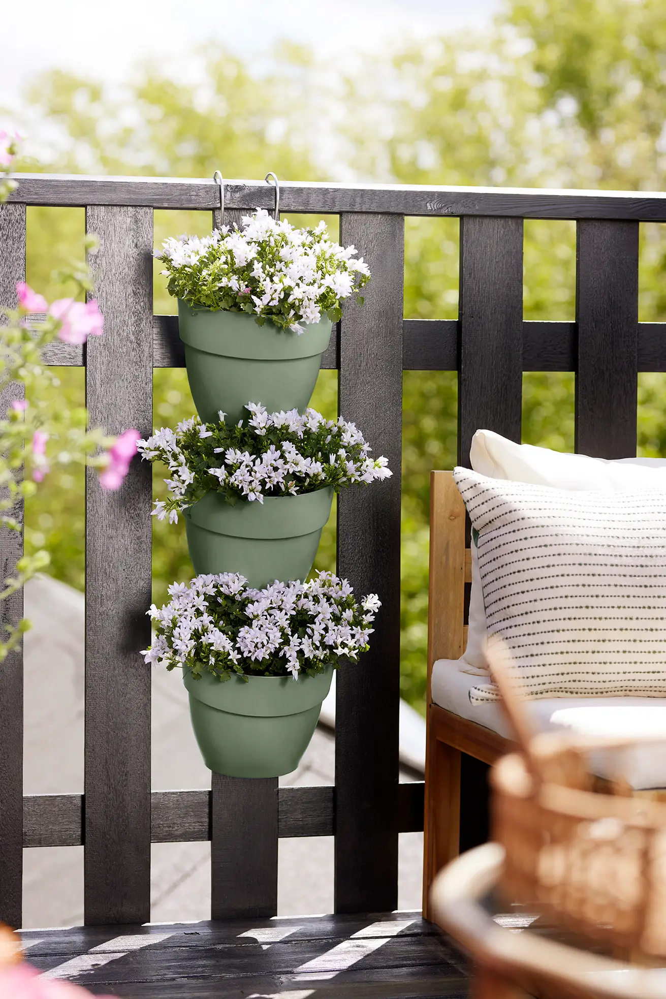 Elho Vibia Campana Vertical Forest Set/3 (Green) - Image 8