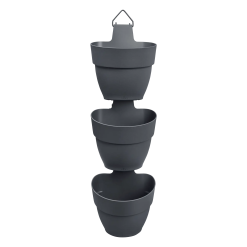 Elho Vibia Campana Vertical Forest Set/3 (Anthracite)