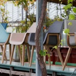 Amsterdam City Dining Armchair, Cloudy Grey