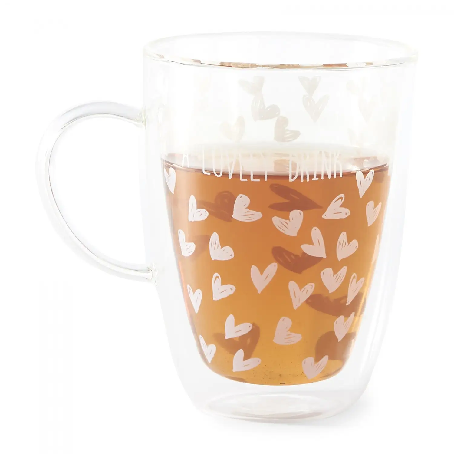 Merry Harriers Lovely Drinks Double Wall Glass M - Image 2