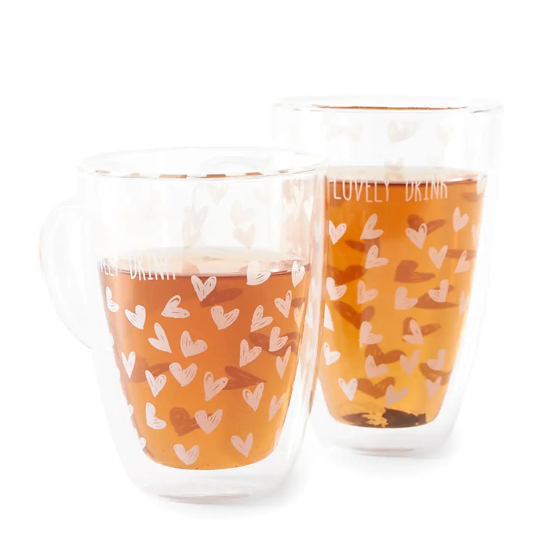 Merry Harriers Lovely Drinks Double Wall Glass M - Image 4