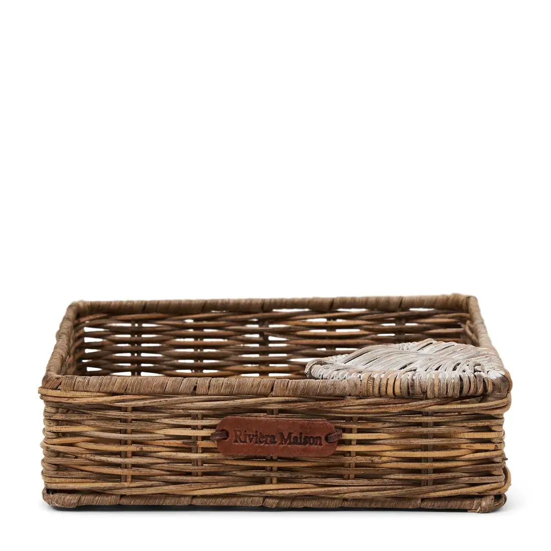 Riviera Maison Rustic Rattan Heart Napkin Holder - Image 2