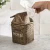 Riviera Maison Rustic Rattan Recycle Mini Bin
