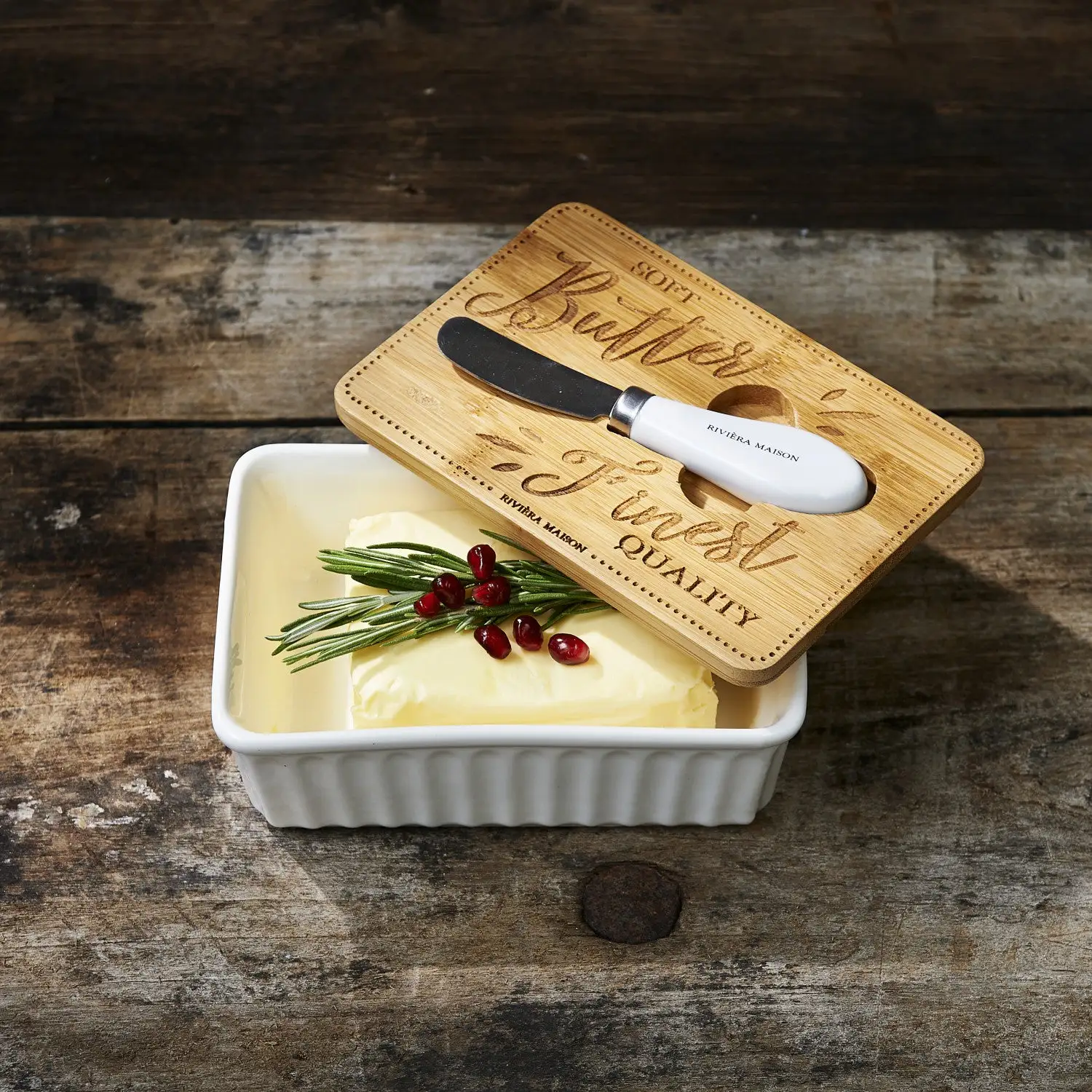 Riviera Maison Finest Quality Butter Dish - Image 2