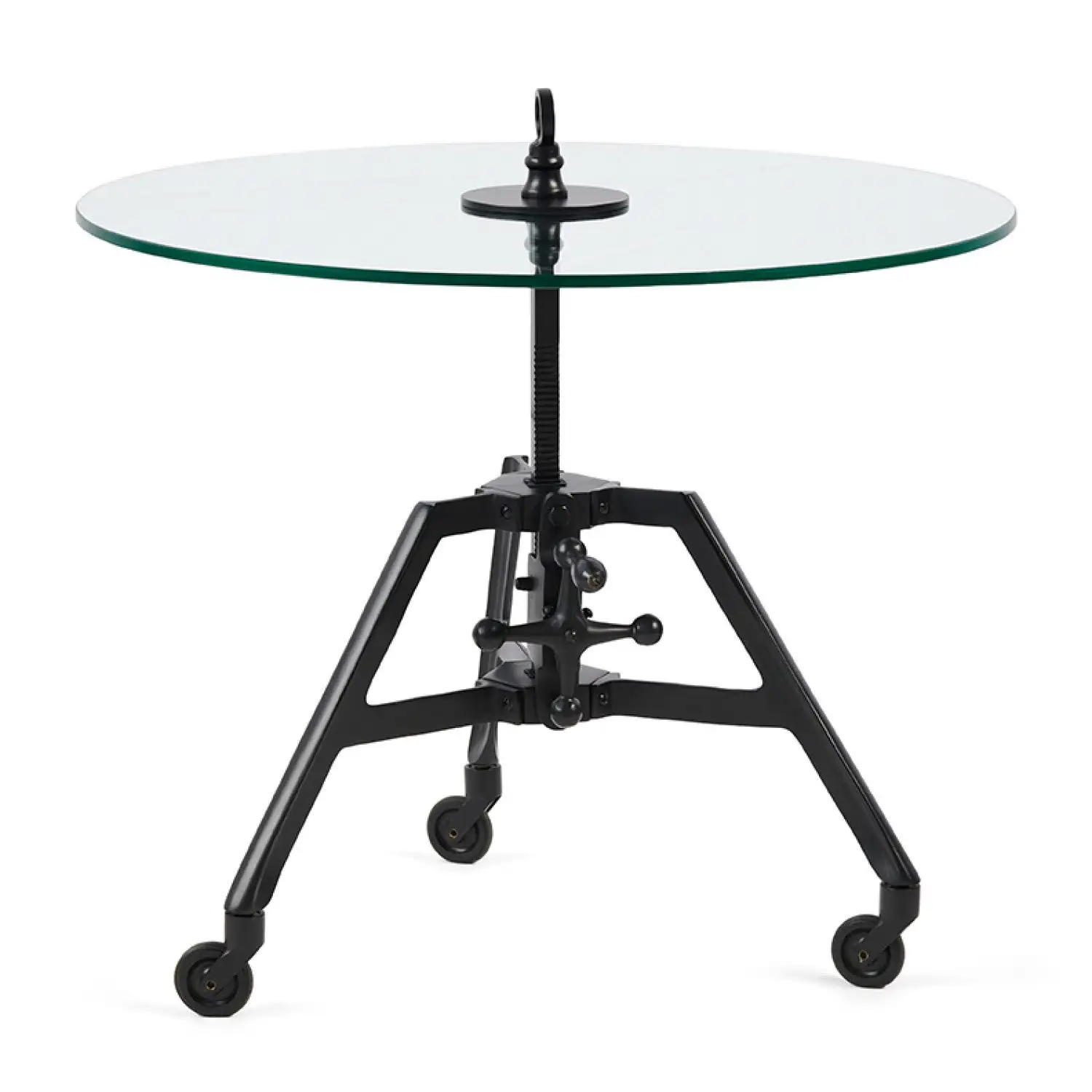 Bricklane Coffee Table Dia 70,Black - Image 2