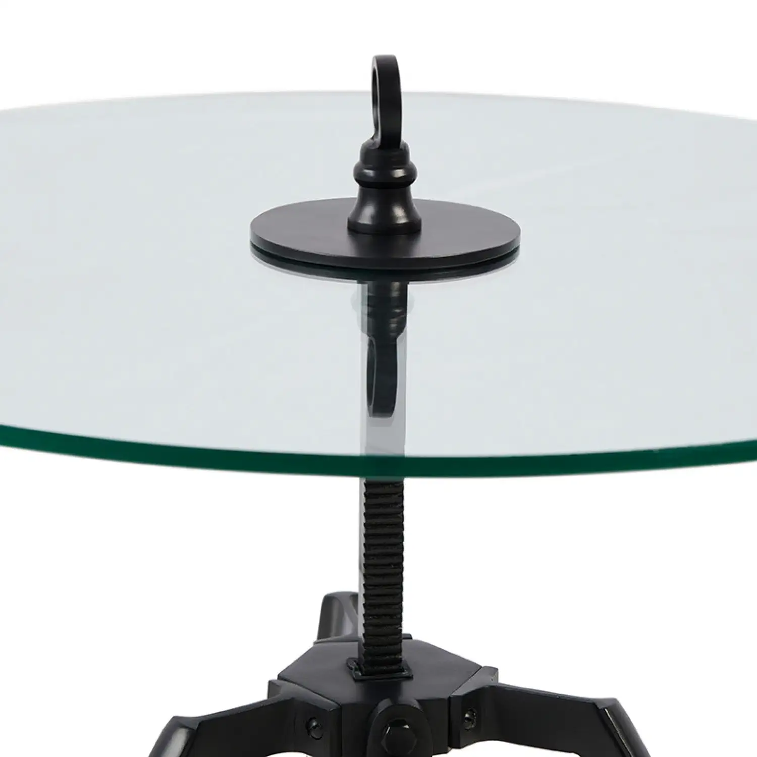 Bricklane Coffee Table Dia 70,Black - Image 5