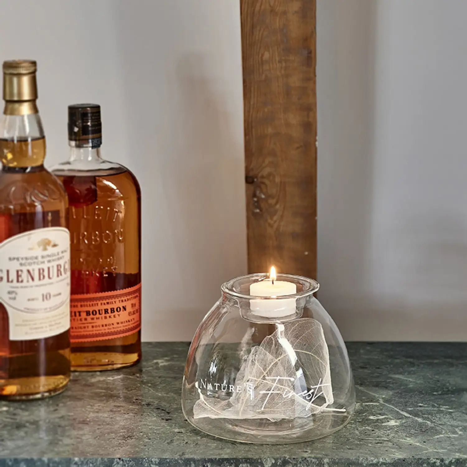 Riviera Maison Pretty Leaves Fillable Votive M