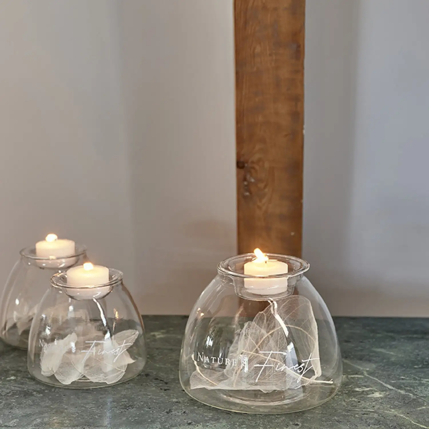 Riviera Maison Pretty Leaves Fillable Votive M - Image 2