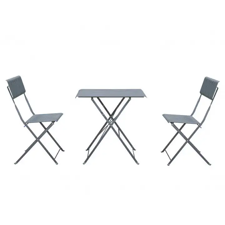 Courtyard - Bistro Set (Grey) - Image 2