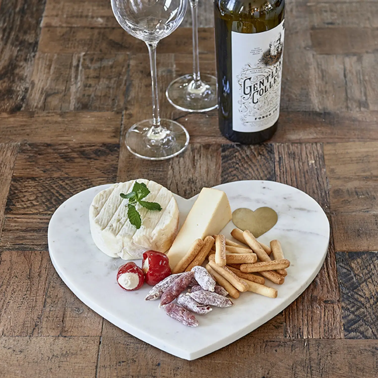 Riviera Maison Magic Marble Heart Serving Plate - Image 5