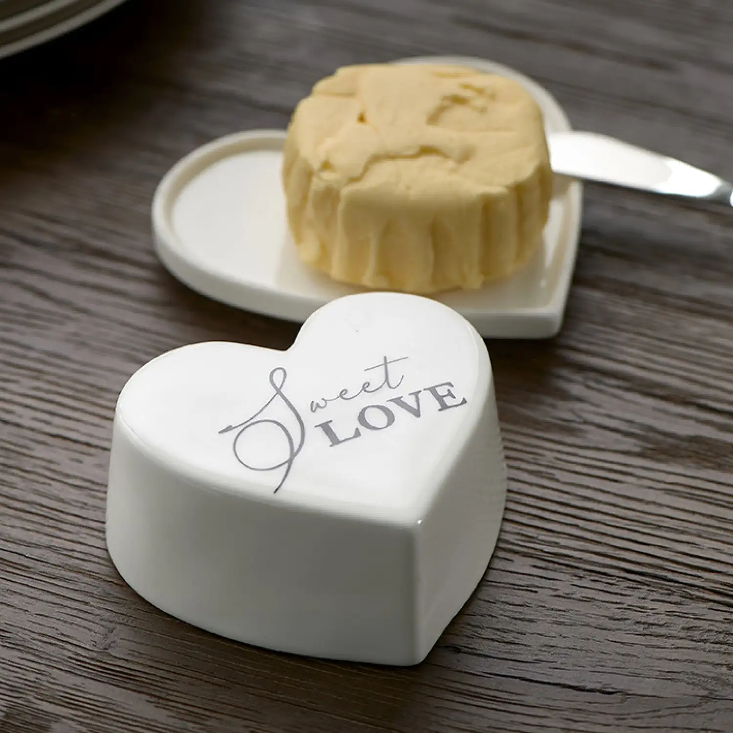 Riviera Maison Sweet Love Butter Dish