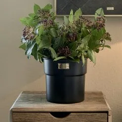 Riviera Maison City Loft Flower Pot Black S