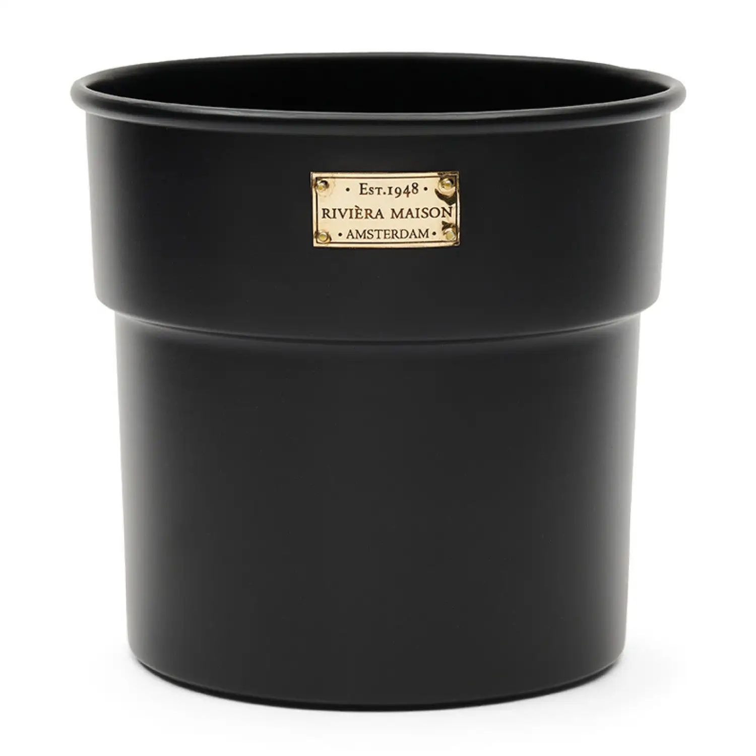 Riviera Maison City Loft Flower Pot Black S - Image 2