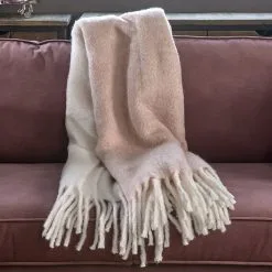 Riviera Maison Ballad Mauve Elegant Throw 180x130