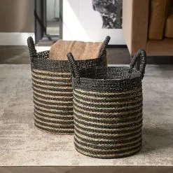 Riviera Maison City Loft Basket Set Of 2 Pieces