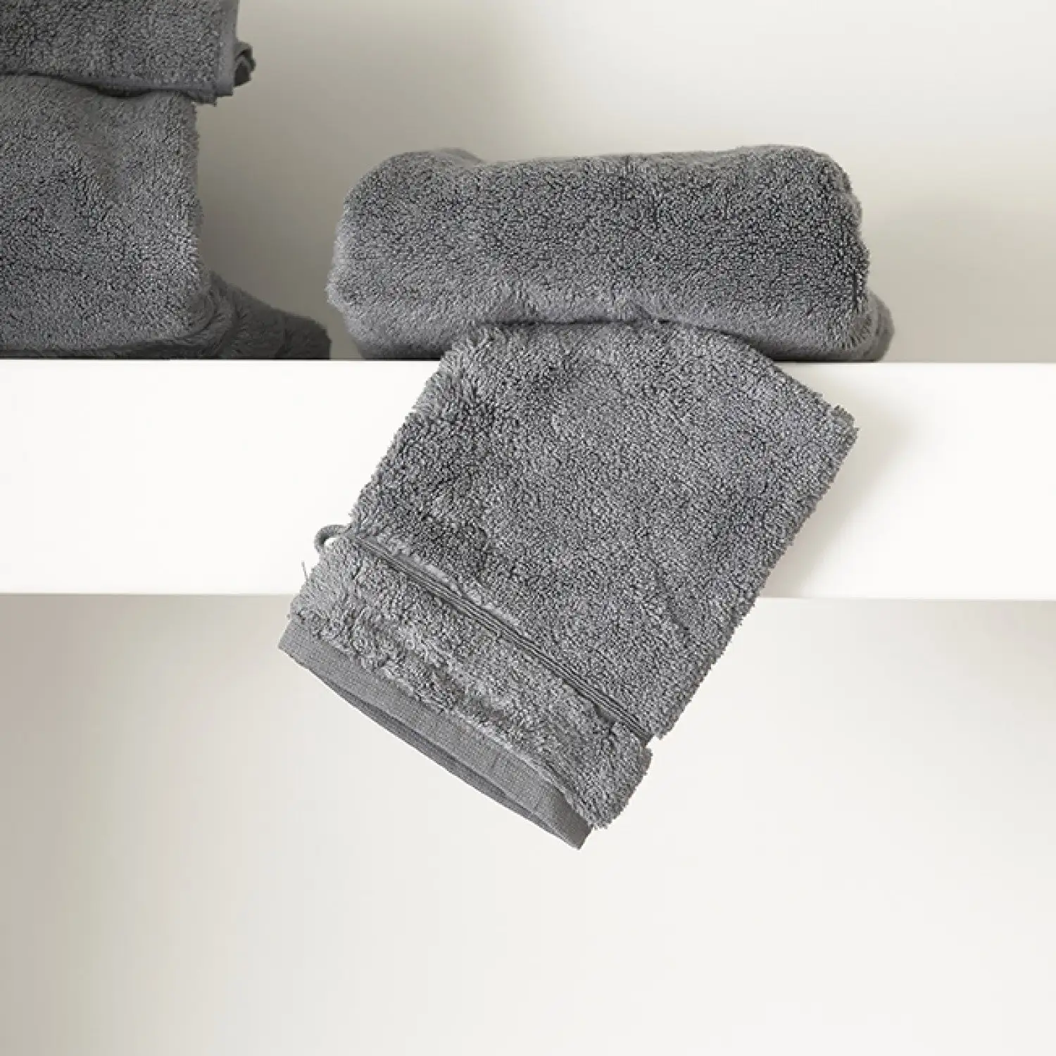 Riviera Maison RM Hotel Washcloth Anthracite
