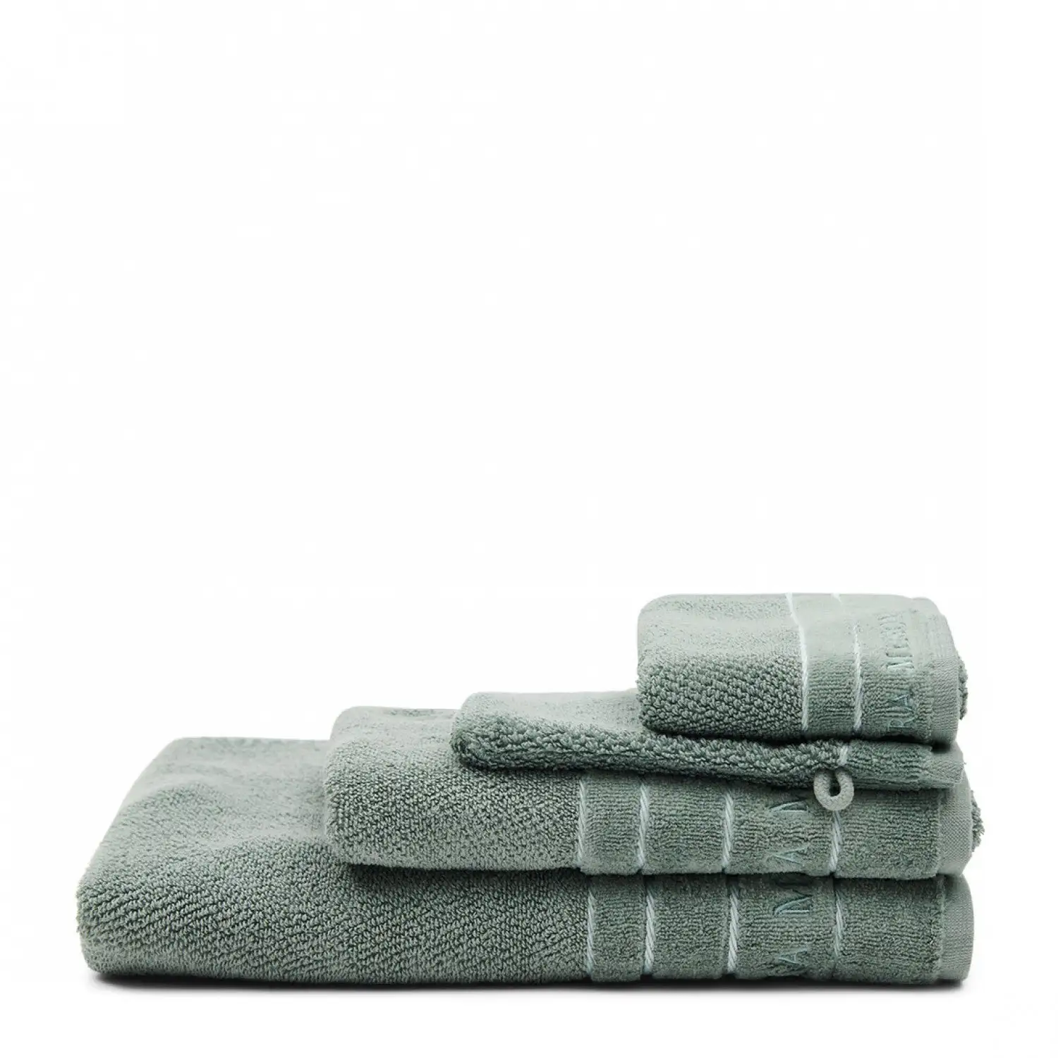 Riviera Maison RM Elegant Washcloth Moss - Image 2