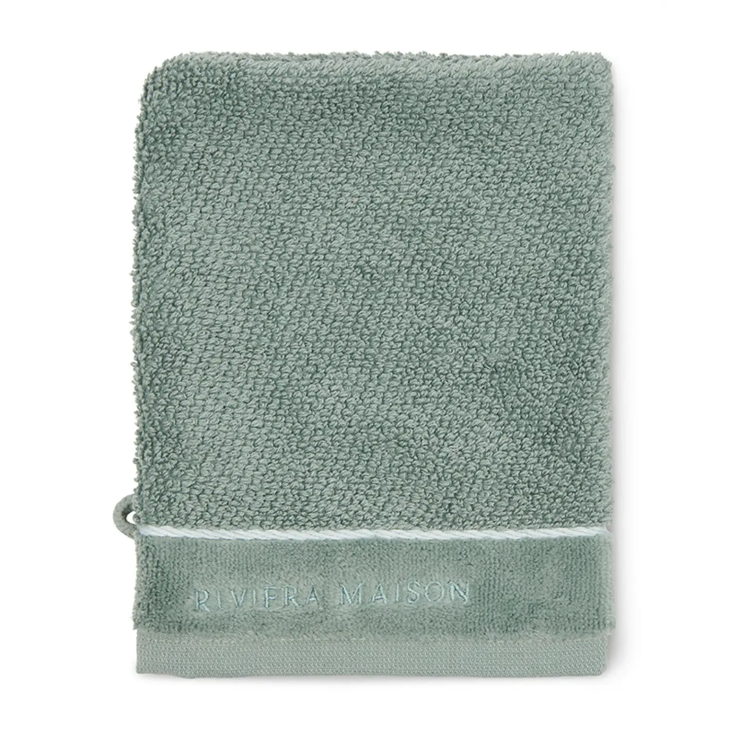 Riviera Maison RM Elegant Washcloth Moss - Image 3