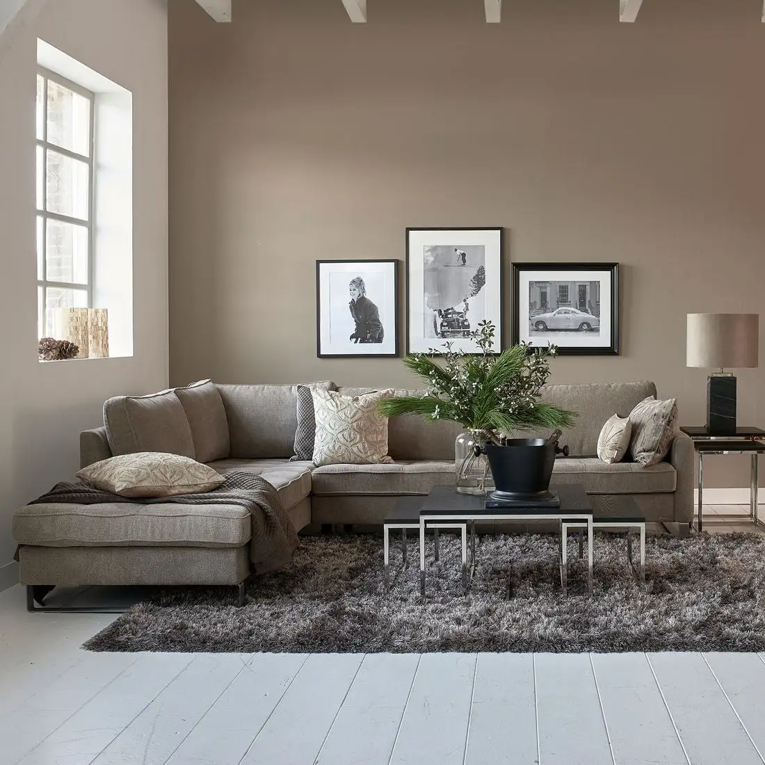 Riviera Maison Cecil Rug Black 290x200 - Image 3