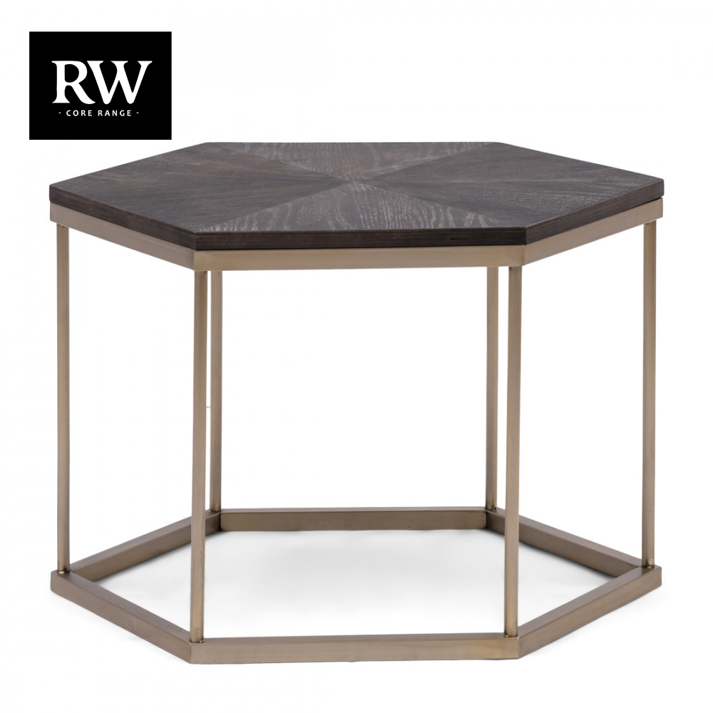 Riviera Maison Costa Mesa Hexagon Side Table - Image 3